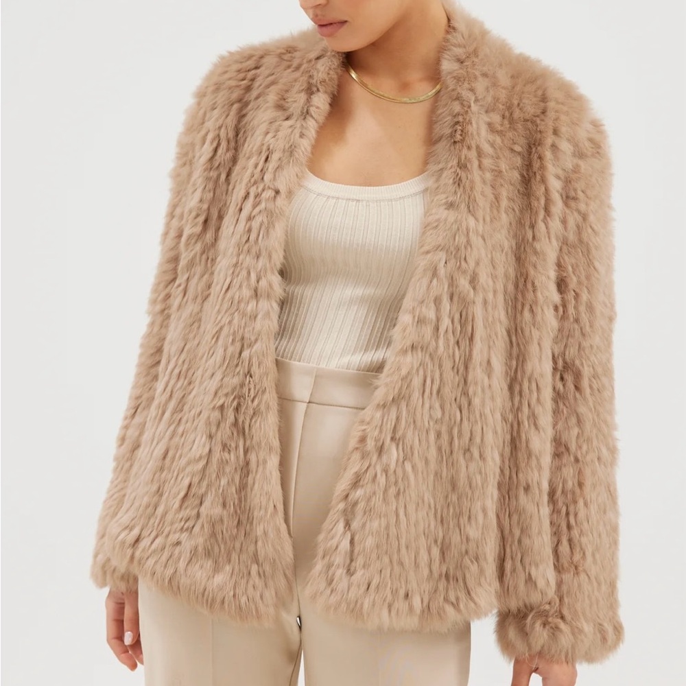 BUBISH LUXE | Rabbit Fur Jacket - Picture 5 of 10
